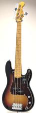 Fender American Professional Precision Bass V, Maple Fingerboard, 3-Color Sunburst_2