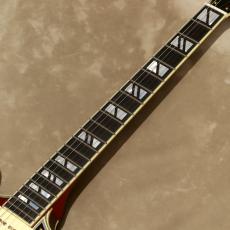 D'Angelico Deluxe Series Deluxe DC P-90, Satin Trans Wine_6