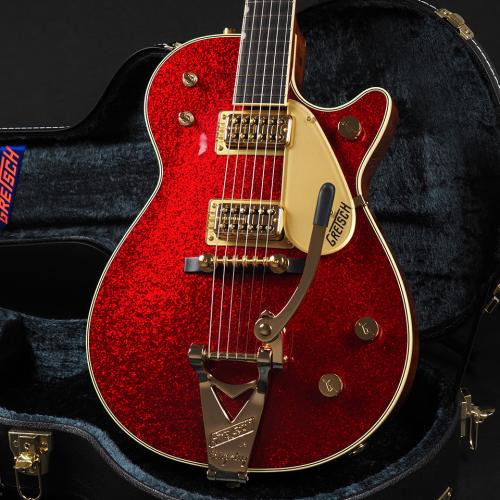 Gretsch G6129TG-59VS Limited Edition Sparkle Jet with String-Thru Bigsby ~Red Sparkle~