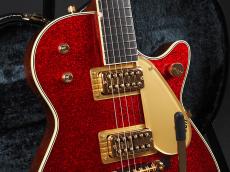 Gretsch G6129TG-59VS Limited Edition Sparkle Jet with String-Thru Bigsby ~Red Sparkle~_4