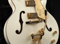 Gretsch G6136T-59 Vintage Select Edition '59 Falcon Hollow Body with Bigsby TV Jones  Lacquer ~Vintage White~_6