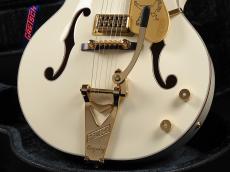 Gretsch G6136T-59 Vintage Select Edition '59 Falcon Hollow Body with Bigsby TV Jones  Lacquer ~Vintage White~_7
