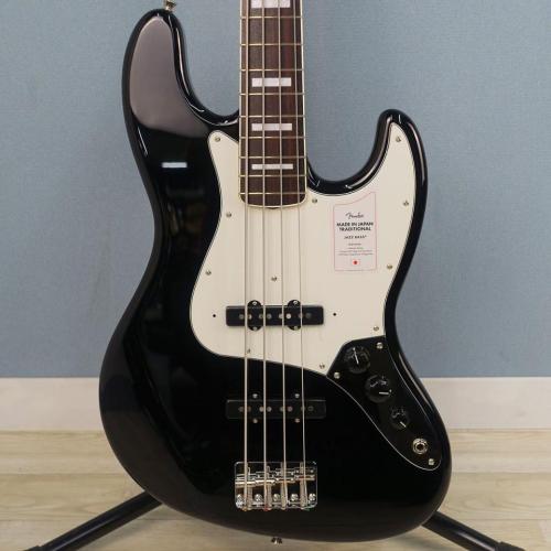 Fender Made in Japan Traditional Late 60s Jazz Bass Black