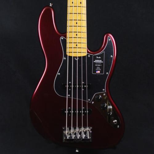 Fender American Professional Jazz Bass V Oxblood