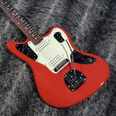 Fender FSR Made in Japan Traditional II 60s Jaguar Fiesta Red Matching Head