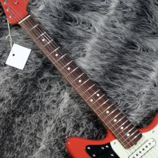 Fender FSR Made in Japan Traditional II 60s Jaguar Fiesta Red Matching Head_3
