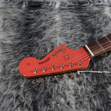 Fender FSR Made in Japan Traditional II 60s Jaguar Fiesta Red Matching Head_4