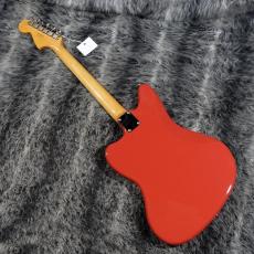 Fender FSR Made in Japan Traditional II 60s Jaguar Fiesta Red Matching Head_5