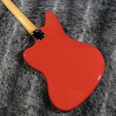 Fender FSR Made in Japan Traditional II 60s Jaguar Fiesta Red Matching Head_6