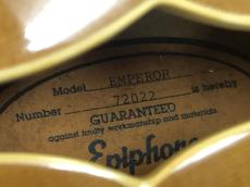 Epiphone Emperor 1987年製 寺田楽器製 オレンジラベル_15