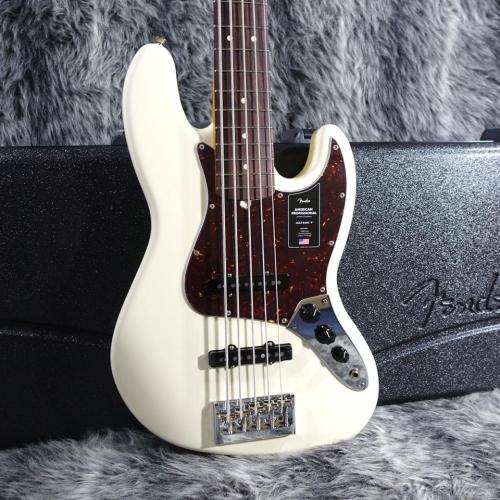Fender American Professional Jazz Bass V Olympic White