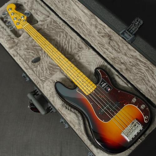 Fender American Professional Precision Bass V Maple Fingerboard 3-Color Sunburst