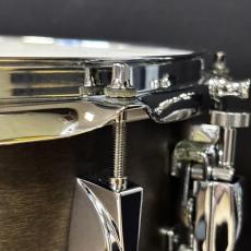 CANOPUS JSB-1455-AEB-MLQ 14"x5.5" YAIBAII Birch Snare Drum [Antique Ebony Matt LQ ]_4