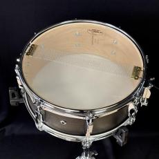CANOPUS JSB-1455-AEB-MLQ 14"x5.5" YAIBAII Birch Snare Drum [Antique Ebony Matt LQ ]_7