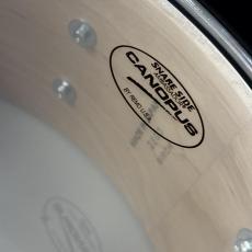CANOPUS JSB-1455-AEB-MLQ 14"x5.5" YAIBAII Birch Snare Drum [Antique Ebony Matt LQ ]_9
