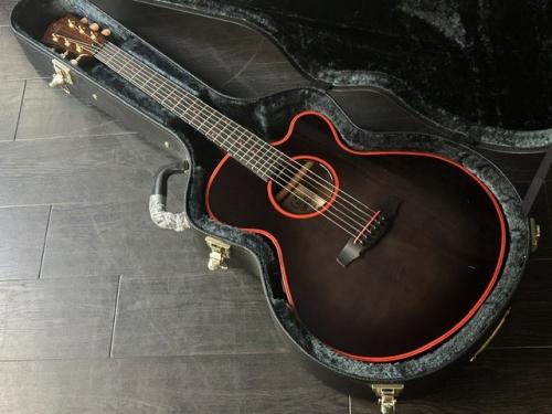 Crews Maniac Sound ES-1500C　Custom ブラックバースト&レッドバインディング　ハードケース付き