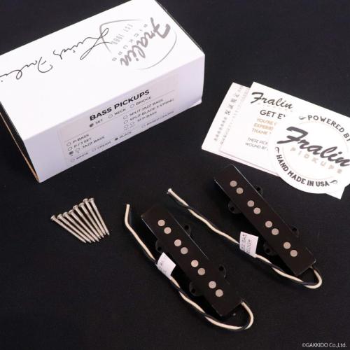 LINDY FRALIN  J-Bass Set, Black Cover