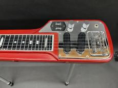 Guyatone HG-306 / Lap steel guitar・Sen or Alder Body・6 Strings 2-pickup・3-legged Stand【With Original Hard Case】1970年代製 With Ibanez Troubadour T10 Amp_2