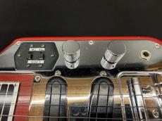 Guyatone HG-306 / Lap steel guitar・Sen or Alder Body・6 Strings 2-pickup・3-legged Stand【With Original Hard Case】1970年代製 With Ibanez Troubadour T10 Amp_5