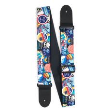 Martin Life is Good Straps Sticker Collage『18A0168』【ギター・ベース用ストラップ】【G-CLUB SHIBUYA 1F】
