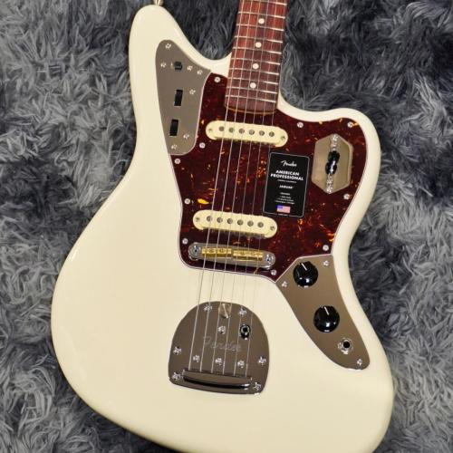 Fender American Professional Jaguar, Rosewood Fingerboard, Olympic White