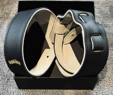 Grande uomo G-Standard Narrow Black/Ivory (Italian Suede)【レザーストラップ】