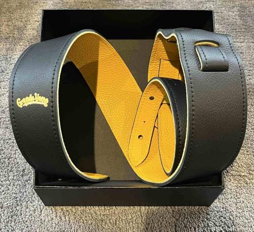 Grande uomo G-Standard Narrow Black/Yellow【レザーストラップ】