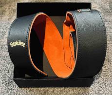 Grande uomo G-Standard Slim Black/Red (Italian Suede)【レザーストラップ】