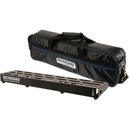 RockBoard DUO 2.2, Pedalboard with Gig Bag