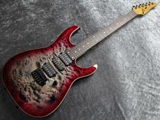 TOM ANDERSON Custom Order Angel Natural Black to Trans Red Burst with Binding #09-22-26P【極杢トップ】_2