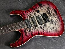 TOM ANDERSON Custom Order Angel Natural Black to Trans Red Burst with Binding #09-22-26P【極杢トップ】_5
