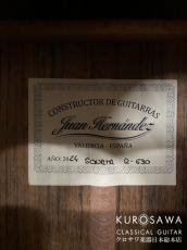 Juan Hernandez [ホアン・エルナンデス] ホアン・エルナンデス SONATA C 630mm 杉・マンゴイ 【期間限定小物5点サービス】 【日本総本店2F 在庫品】_10