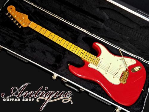 FREEDOM CUSTOM GUITAR RESEARCH Adachi "YOU" Signature ST Model Type-Ⅰ 2006 Dakota Red /G-HW w/Signed 3.18kg EX+++ "Limited Edition"