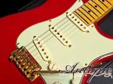 FREEDOM CUSTOM GUITAR RESEARCH Adachi "YOU" Signature ST Model Type-Ⅰ 2006 Dakota Red /G-HW w/Signed 3.18kg EX+++ "Limited Edition"_7