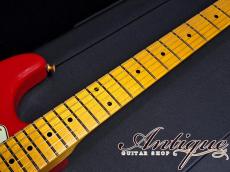 FREEDOM CUSTOM GUITAR RESEARCH Adachi "YOU" Signature ST Model Type-Ⅰ 2006 Dakota Red /G-HW w/Signed 3.18kg EX+++ "Limited Edition"_8