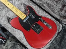 Fender American Ultra II Telecaster Maple Fingerboard Sinister Red_2