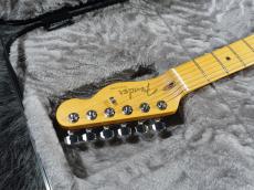 Fender American Ultra II Telecaster Maple Fingerboard Sinister Red_4