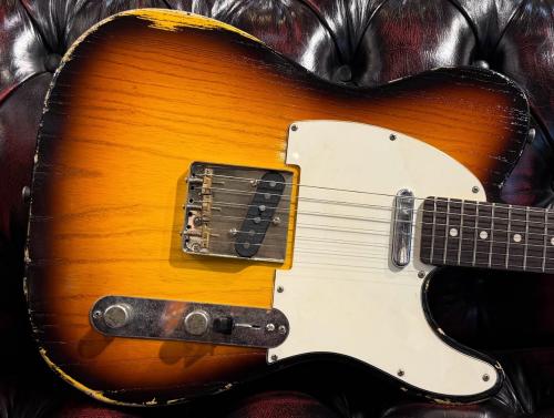 Fullertone Guitars Tellings Ash Rose~ 3Tone Sunburst ~ #0026