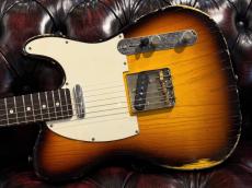 Fullertone Guitars Tellings Ash Rose~ 3Tone Sunburst ~ #0026_3