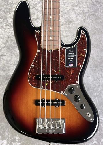 Fender American Professional Jazz Bass V - 3-Color Sunburst  -【4.34kg】