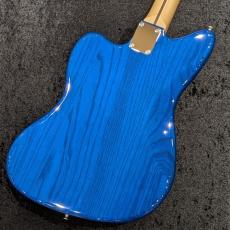Fender FSR Made in Japan Hybrid II Jazzmaster, Maple Fingerboard, Sapphire Blue Transparent_6