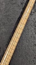 Fender FSR Made in Japan Hybrid II Jazz Bass, Maple Fingerboard, Sapphire Blue Transparent_4