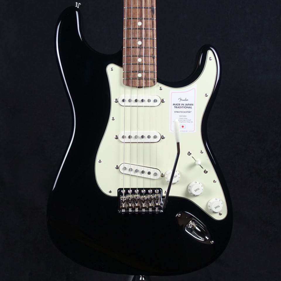 Fender Made in Japan Traditional 60s Stratocaster Black 新品