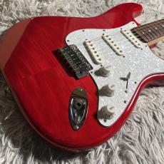Squier Affinity Stratocaster QMT Crimson Red Transparent【現物画像】10/17更新_4