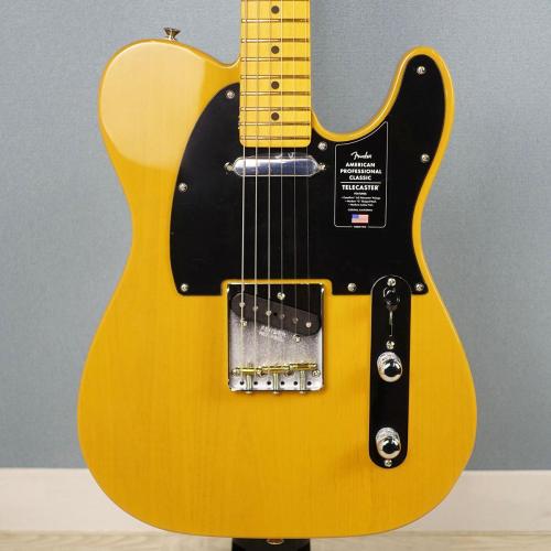 Fender American Professional Classic Telecaster Maple Fingerboard Butterscotch Blonde