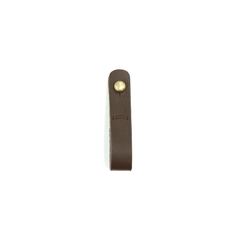 AQUBE MUSIC PRODUCTS Kahawai Ukulele Head Strap, KYAS Model [Dark Brown]