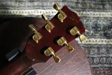 Gibson Les Paul Custom 1976 Wine Red w/ Monty's Guitars Full Monty Humbucker Pickups Gold_6