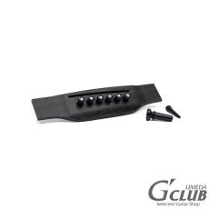 Martin Inlaid Bridge & Endpins – Black/White #18APP21【1833SOHP G-CLUB UMEDA】_2