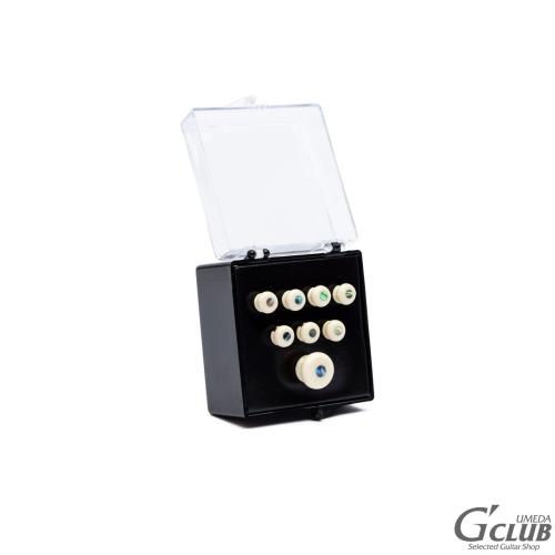 Martin Martin Pearl Inlaid Bridge & Endpins  White #18APP45【1833SOHP】