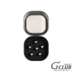 Martin 【リキッドメタルピン】   LUXE BY MARTIN® Bridge Pins Gloss Black with Pearl #18APP0015【1833SOHP】